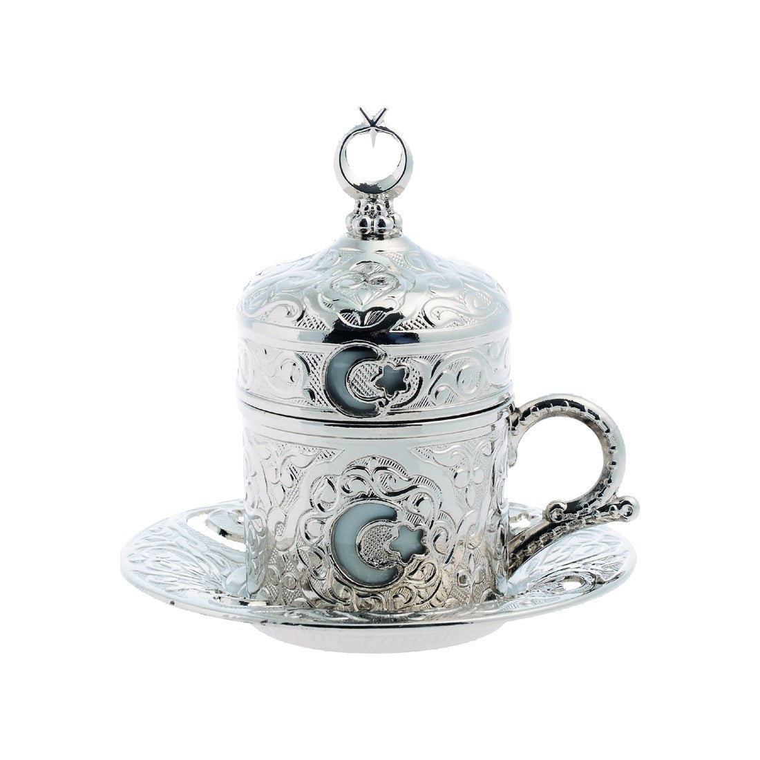 Coffee Cup - Moon And Star - White - Acar catalog image