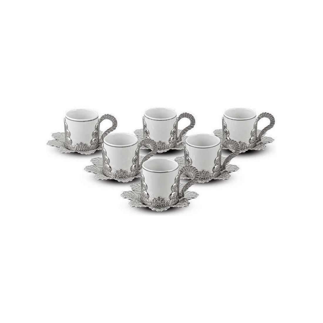 Gilded Damla 6-Person Coffee Set - catalog product image