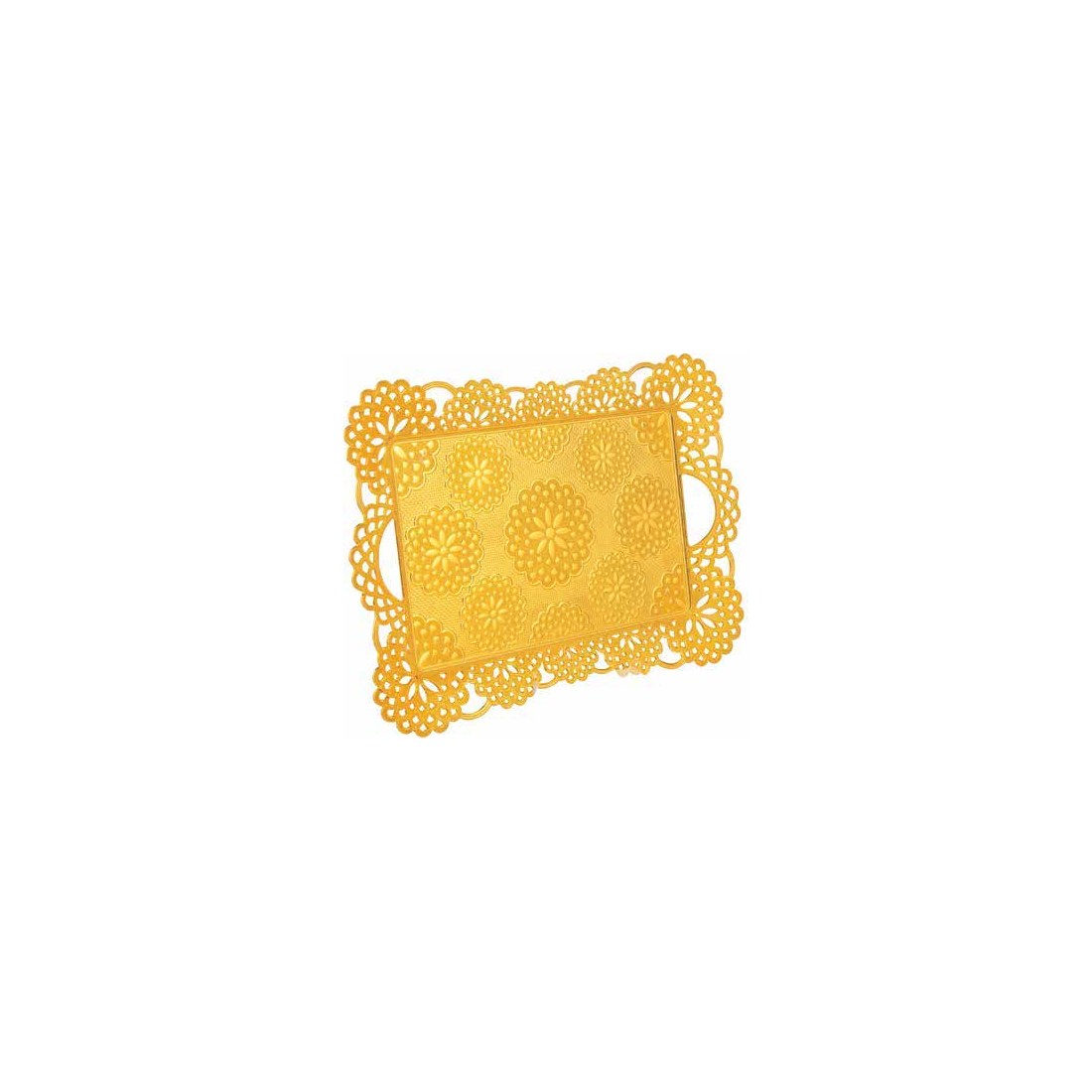 6-Person Lace Rectangular Tray - catalog product image