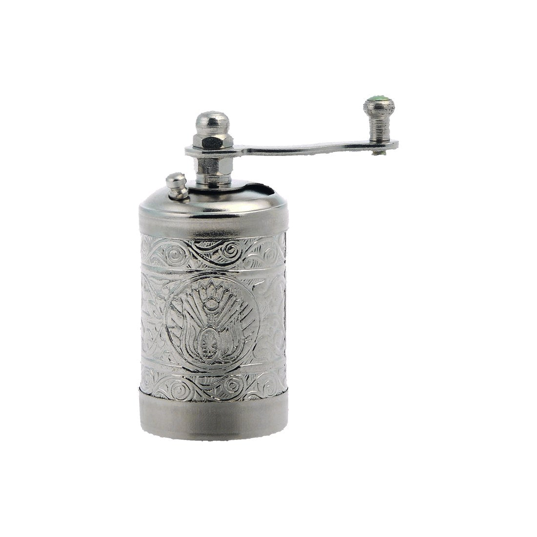 Grinder - Mini Black Pepper Zamak - White - Acar catalog image