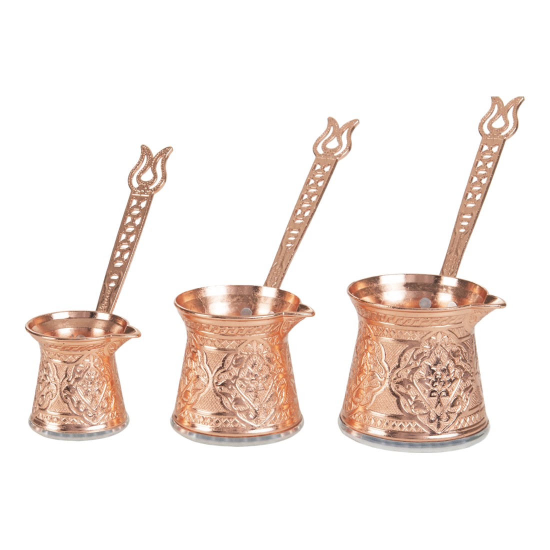 Decorative Coffee Pot Set - Triple - Red - Acar catalog image