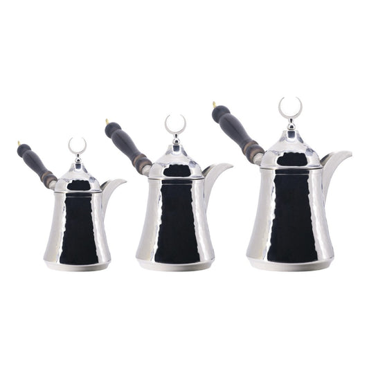 Turkish Coffee Pot Set Triple Mirra - White - Acar catalog image