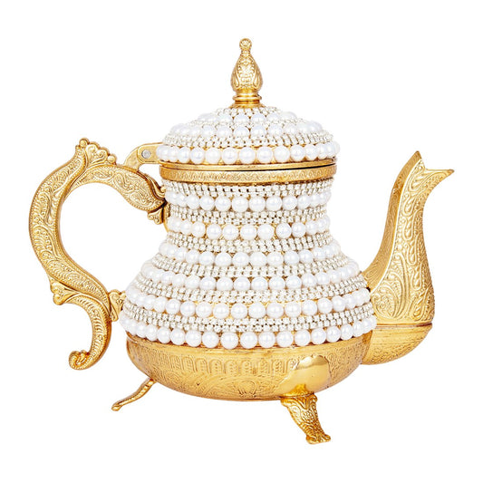 Teapot Pearl - Gold Tone - Acar catalog image