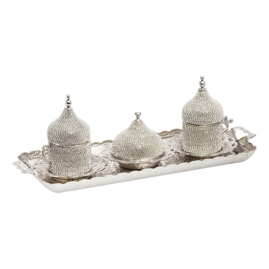 2-Person Coffee Gem-Style Set - Gem-Style Series - White - Acar catalog image