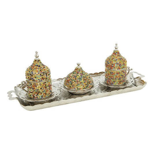 2-Person Coffee Gem-Style Set - Color Series - White - Acar catalog image