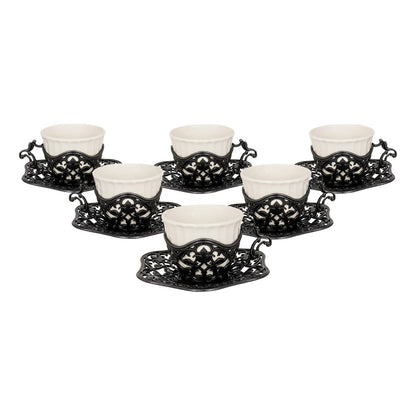 6-Person Presentation Set - Elisa - Plain - Tinned Finish - Acar catalog image