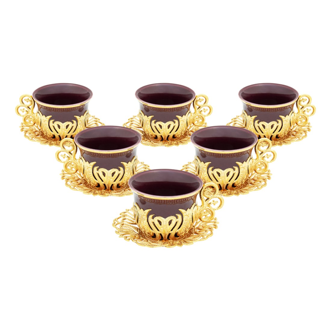 6-Person Lale Coffee Presentation Set - Catalog Design on Page 40 - Acar catalog image