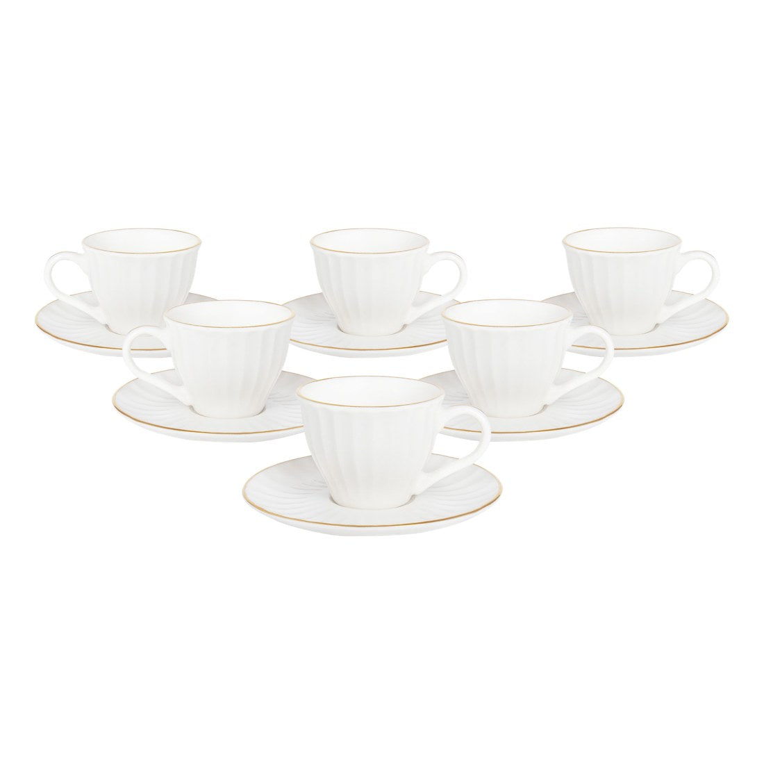 6-Person Porcelain Set - Charisma - Gold Tone - Acar catalog image