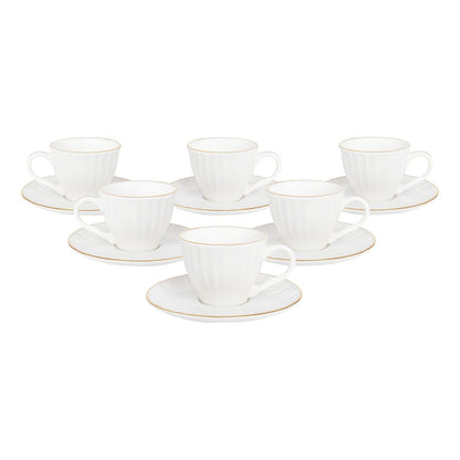 6-Person Porcelain Set - Charisma - Gold Tone - Acar catalog image