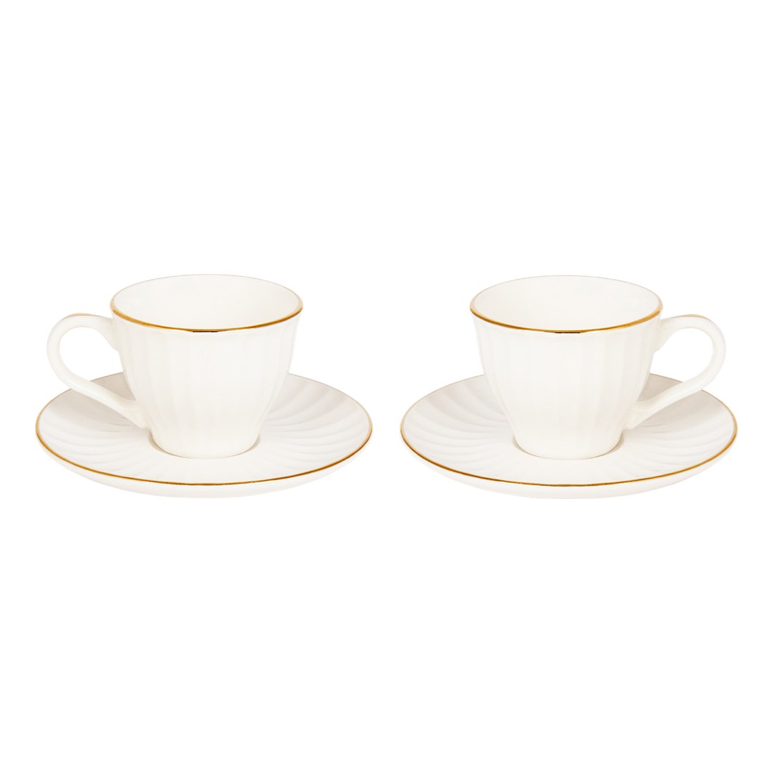 2-Person Porcelain Set - Charisma - Gold Tone - Acar catalog image