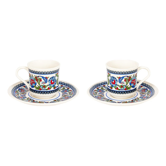2-Person Porcelain Set -Topkapi - White - Acar catalog image