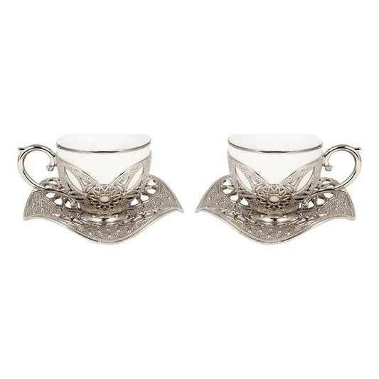2-Person Presentation Set - Busra - Gilded - White - Acar catalog image