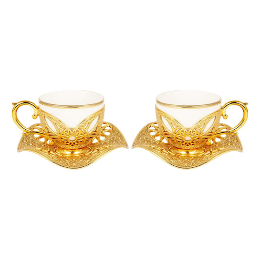 2-Person Presentation Set - Busra - Gilded - Gold Tone - Acar catalog image
