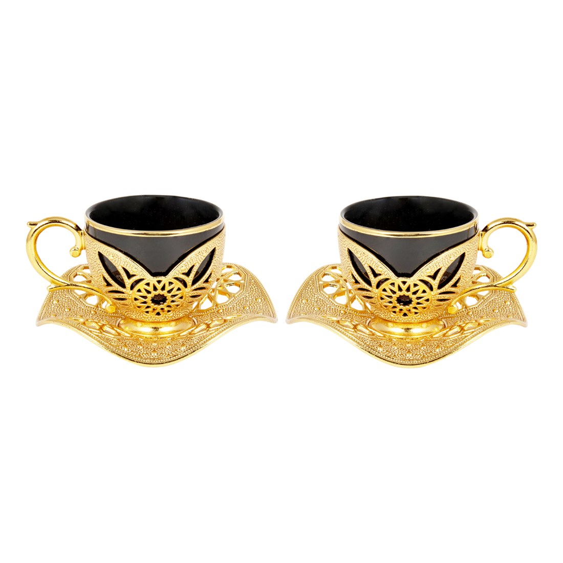 2-Person Presentation Set - Busra - Black - Gold Tone - Acar catalog image