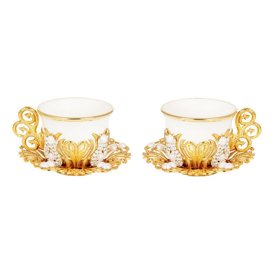 2-Person Presentation Set - Gem-Style - Gilded - Gold Tone - Acar catalog image