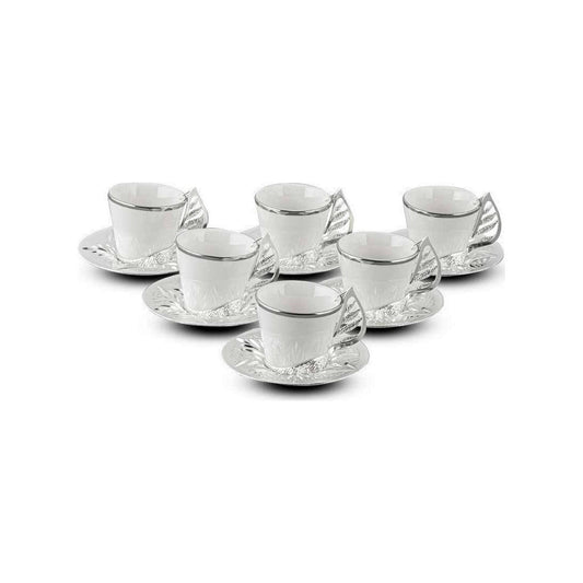 Gilded Yaprak 6-Person Coffee Set - catalog product image
