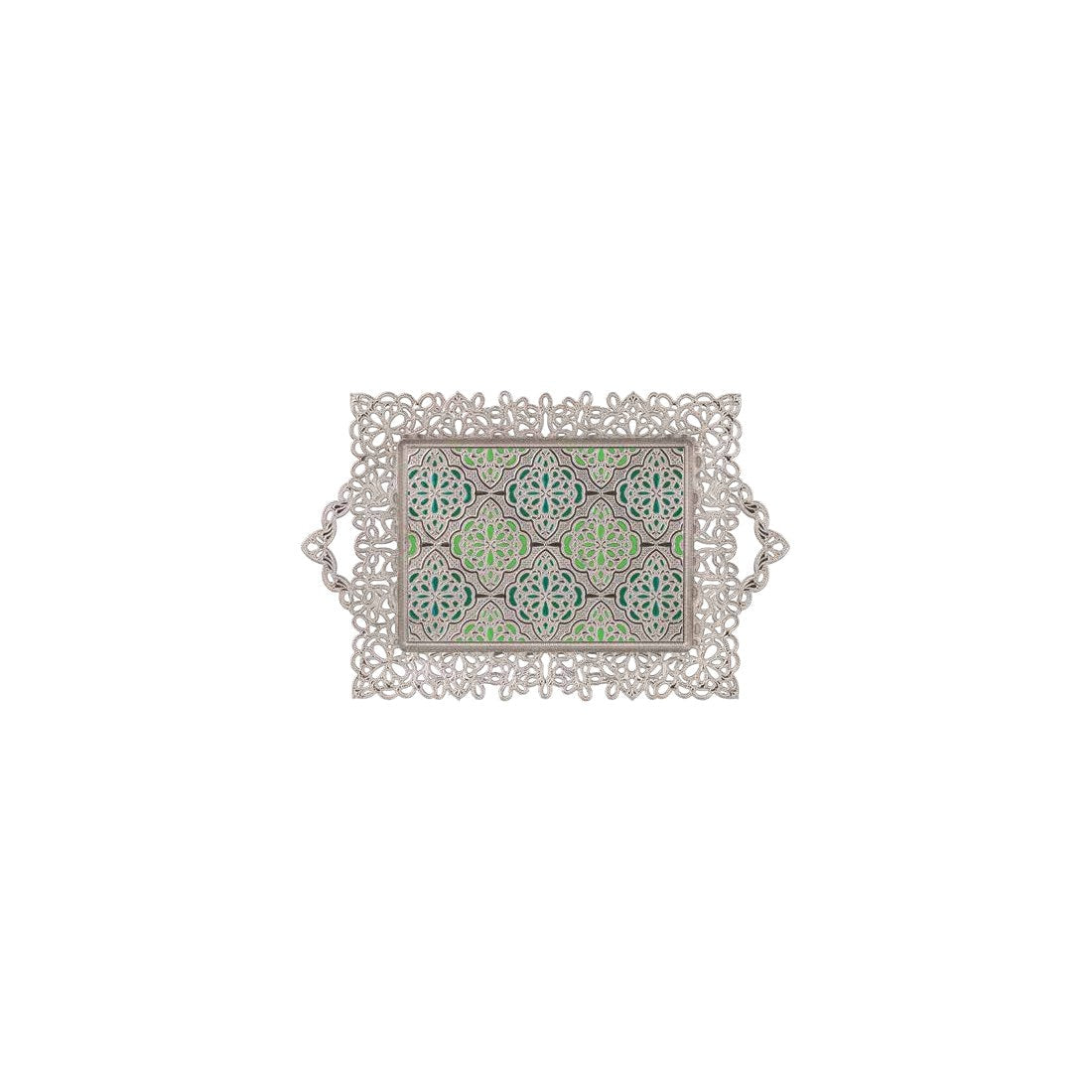 6-Person Bow Lace Tray with Enamel - catalog product image
