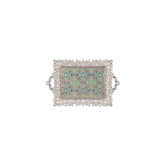 6-Person Bow Lace Tray with Enamel - catalog product image