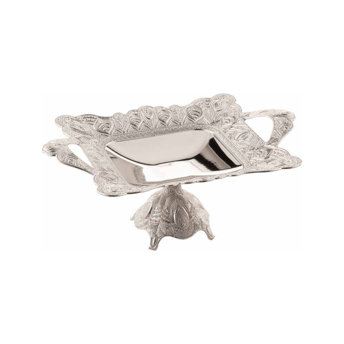 Rectangular Luxury Pedestal Chocolate Bowl - catalog product image