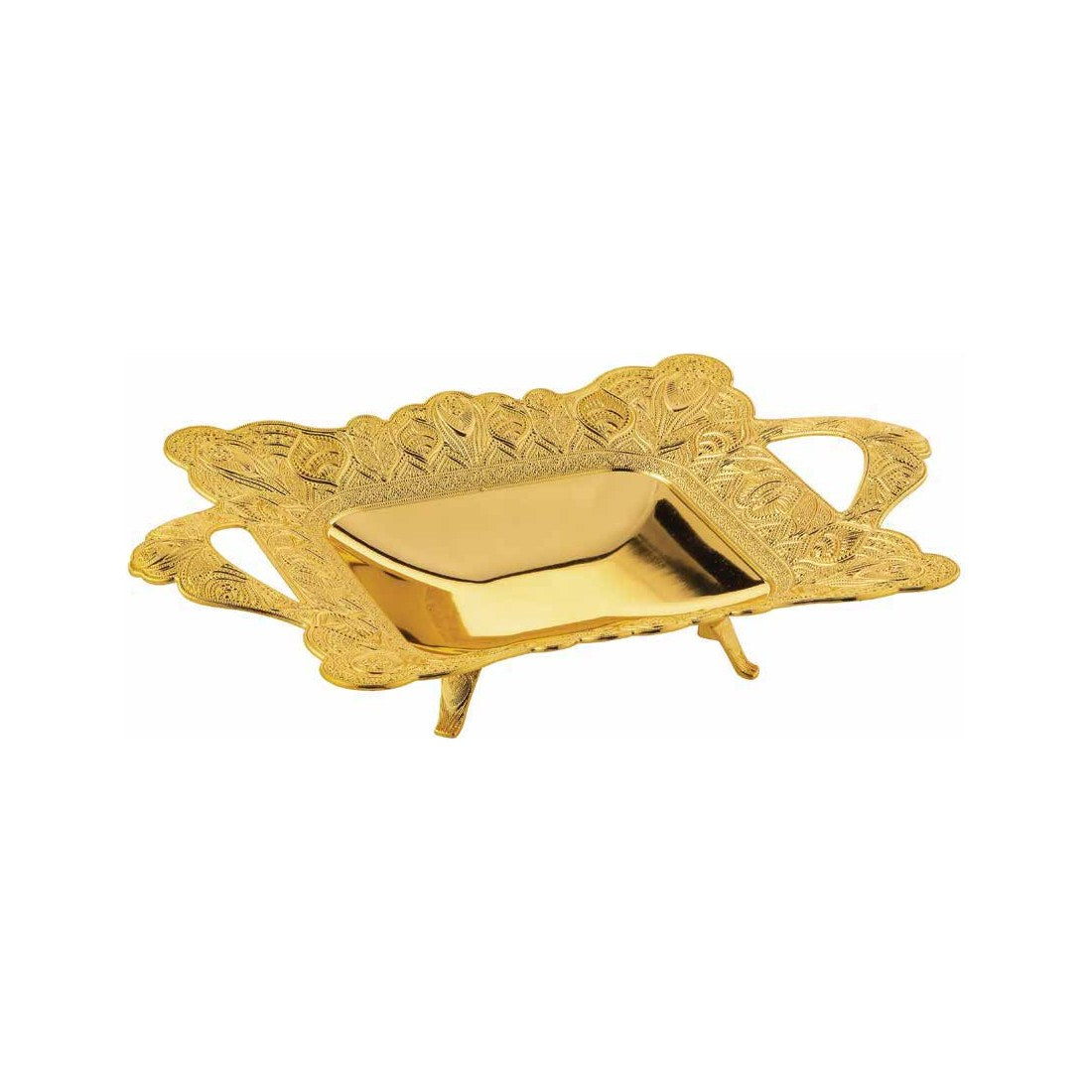 Rectangular Luxury Footed Chocolate Bowl - catalog product image