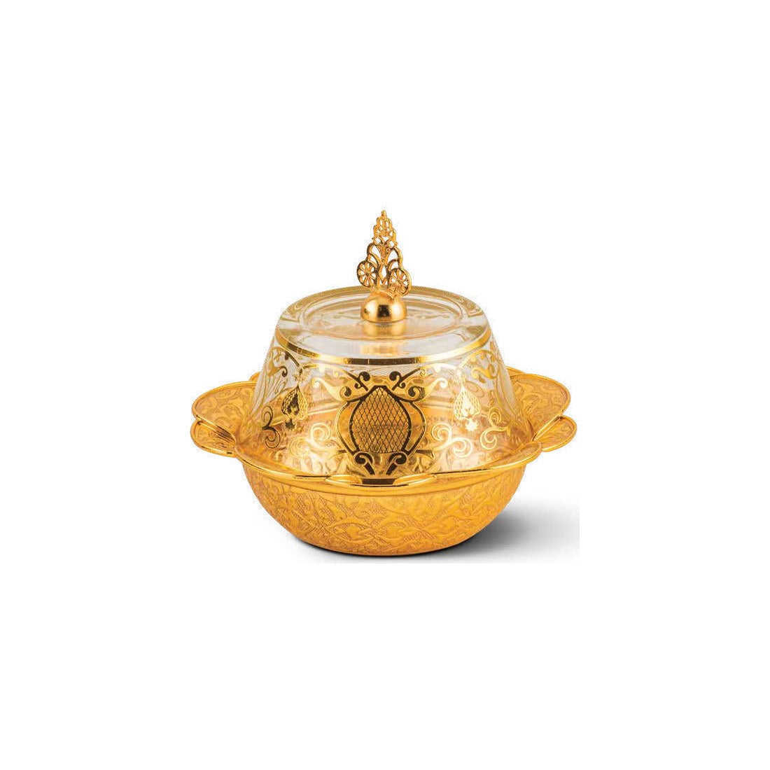 Sugar Bowl With Glass Cover - catalog product image