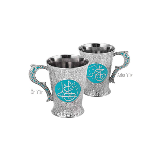 Zamak Cup With Handle and Enamel - catalog product image
